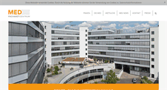 Desktop Screenshot of med-in-mainz.de